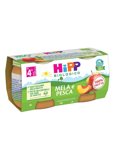 HIPP OMOG MELA/PESCA 2X80G