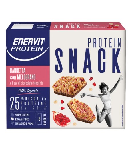 ENERVIT PROTEIN SNACK MEL 8BAR