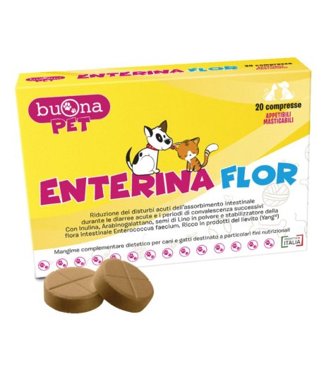 ENTERINA FLOR 20CPR VET