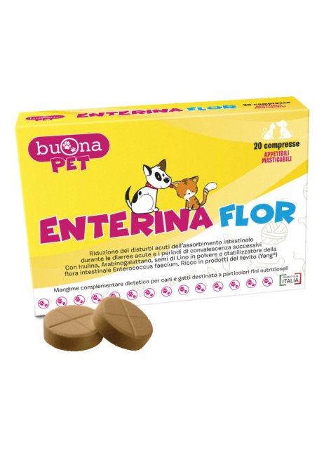 ENTERINA FLOR 20CPR VET