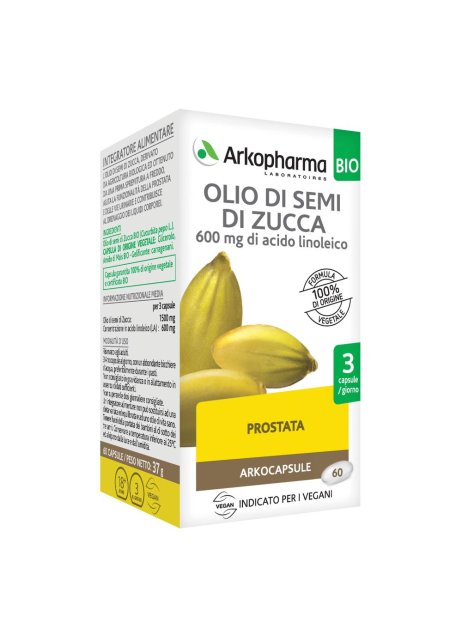 ARKOCAPSULE OLIO SEMI ZUCCA BIO