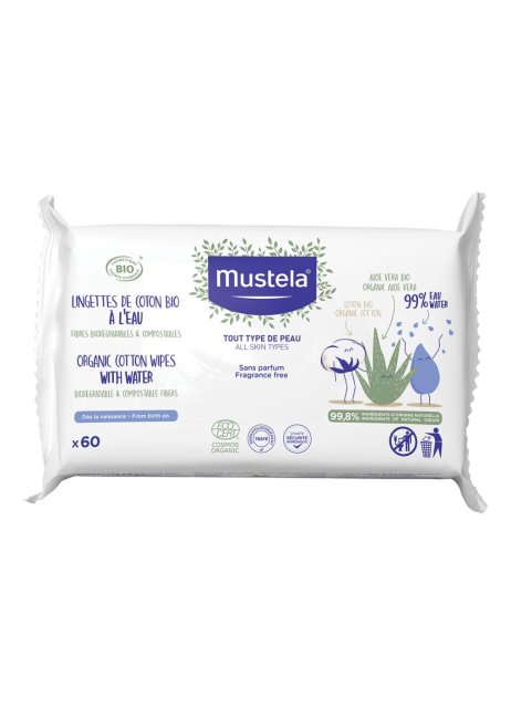 MUSTELA SALV ACQ COT BIO 60PZ