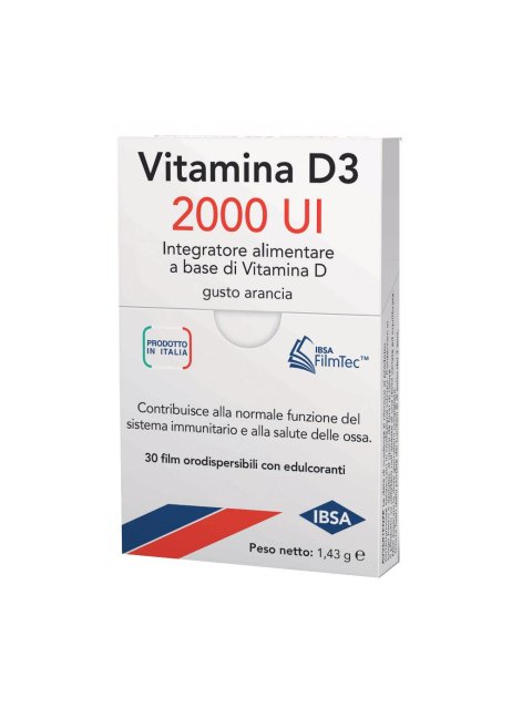 Vitamina D3 Ibsa 2000ui 30film