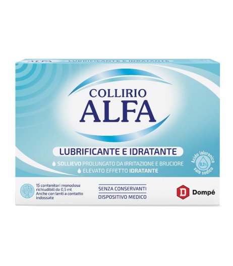 Collirio Alfa Lubr/idrat 15f