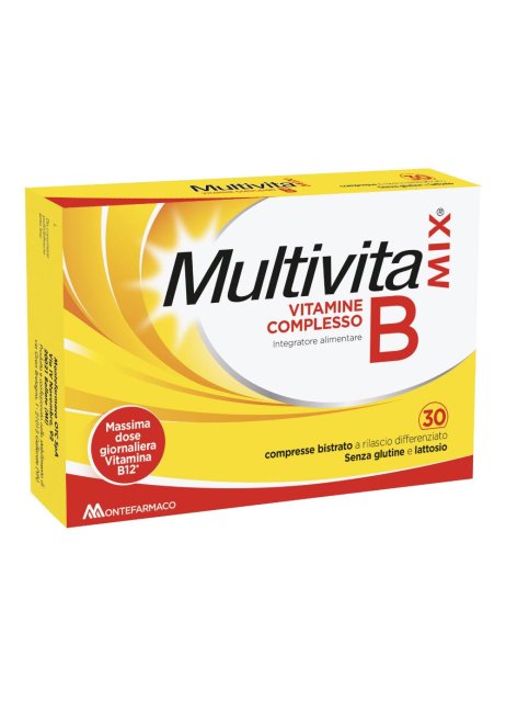 MULTIVITAMIX VIT B BISTR 30CPR