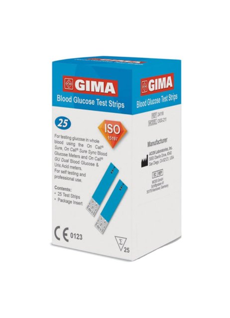 GIMA Strisce Glicemia 25pz