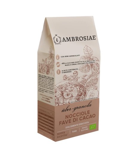 GRANOLA NOCCIOLA/FAVE CACAO 250G