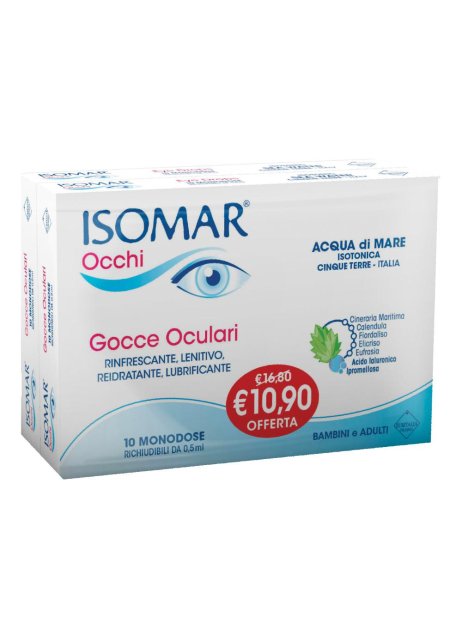 ISOMAR OCCHI MONOD 10FL BIPACK