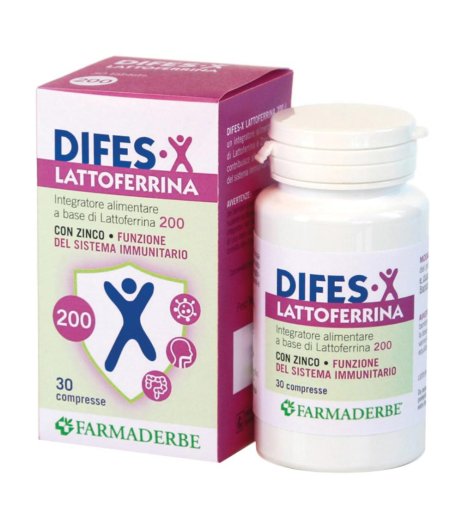 DIFES-X LATTOFERRINA 200 30CPR