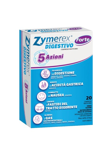 ZYMEREX DIGESTIVO FORTE 20CPR