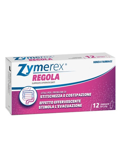 ZYMEREX REGOLA SUPPOSTE 12PZ