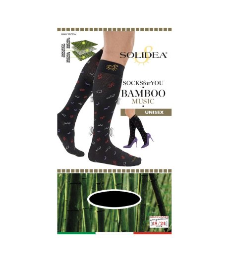 SOCKS FY Bamboo Music Blu 2-M