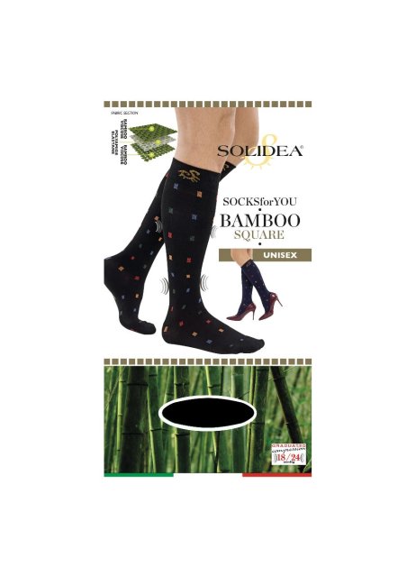 SOCKS FY Bamboo Square Gri1-S