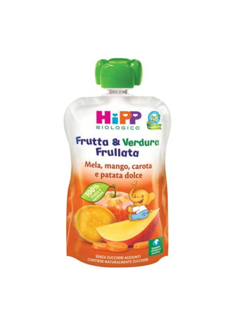 HIPP BIO FRUT&VERD MEL/MAN/CAR