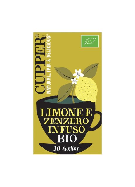 CUPPER LIMONE ZENZERO 50G