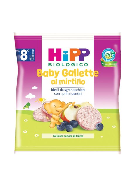 HIPP BIO BABY GALLETTE MIRT30G