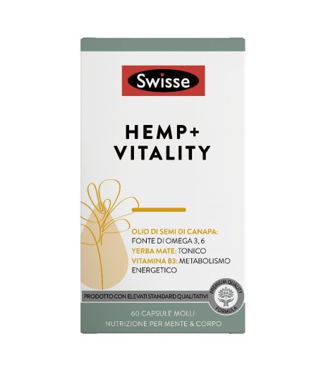 Swisse Hemp+ Vitality 60cps