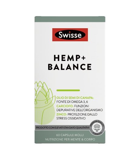 Swisse Hemp+ Balance 60cps