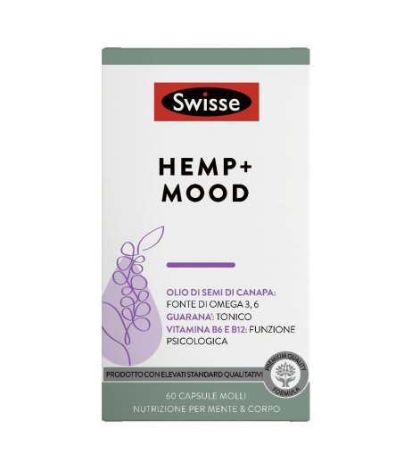 Swisse Hemp+ Mood 60cps