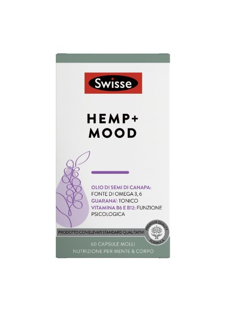 Swisse Hemp+ Mood 60cps