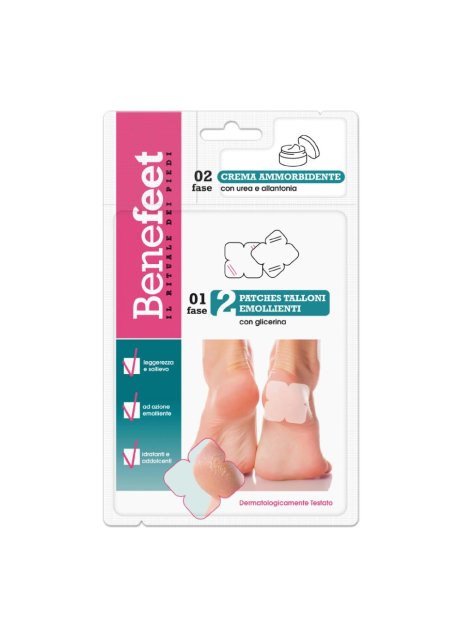 BENEFEET PATCH GEL TALLONI 2PZ