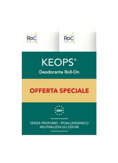 ROC KEOPS DEO ROLL ON 2X30ML