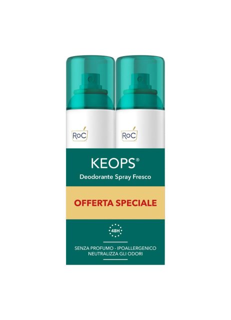 ROC KEOPS DEO SPR FRESH2X100ML