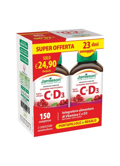 JAMIESON DUOPACK VITAMINA C+D