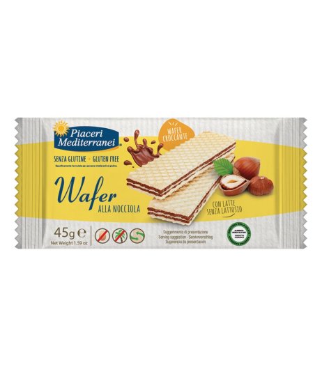 PIACERI MED.Wafer Nocciola 45g