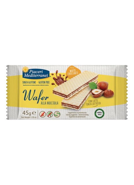 PIACERI MED.Wafer Nocciola 45g