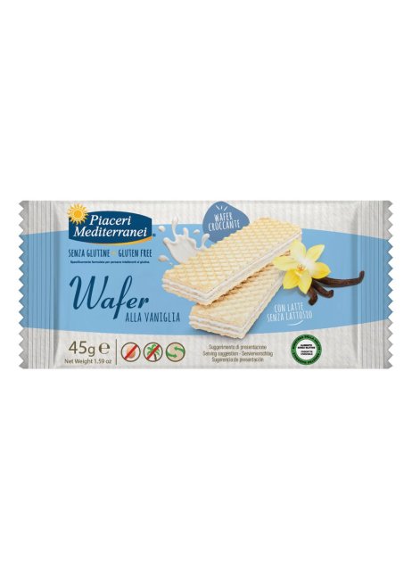 PIACERI MED.Wafer Vaniglia 45g