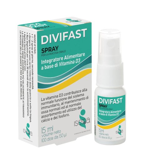 DIVIFAST SPRAY 15ML CEMONMED