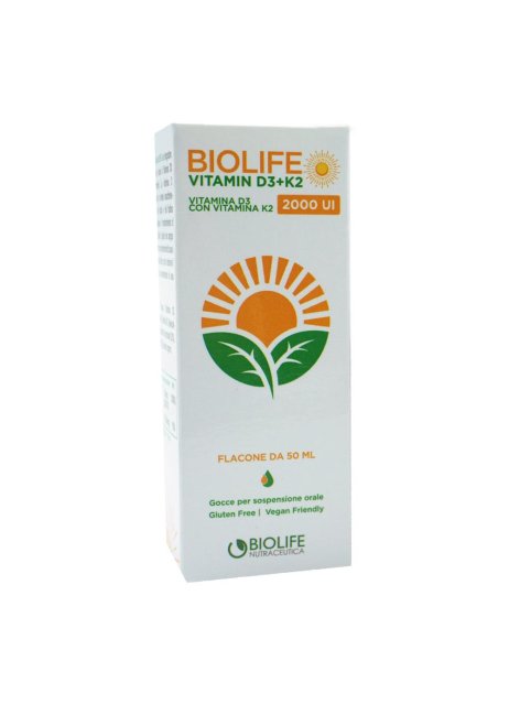 BIOLIFE D3+K2 GOCCE 50ML