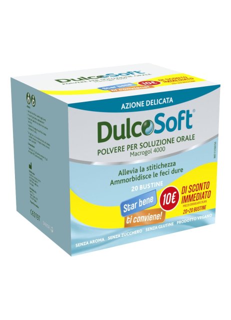 Dulcosoft 20bust Bipack 1+1