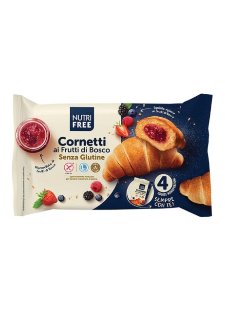 NUTRIFREE CORNETTI FRUT 4X60G