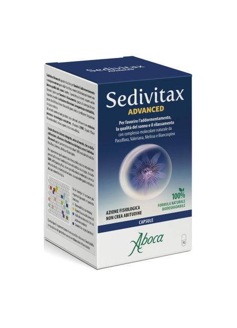 Sedivitax Advanced 70 capsule - Integratore per il Sonno