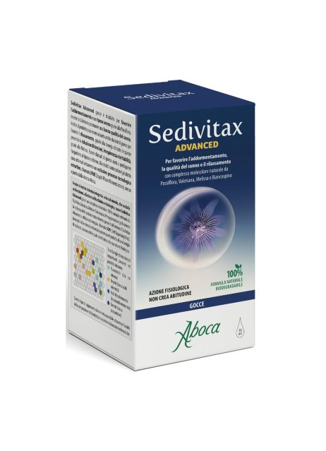 Sedivitax Advanced gocce 30 ml - Integratore per il Sonno