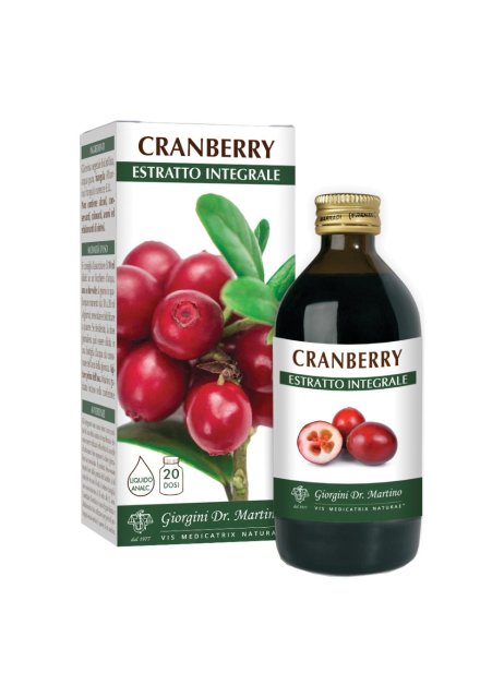 CRANBERRY ESTRATTO INTEGR200ML