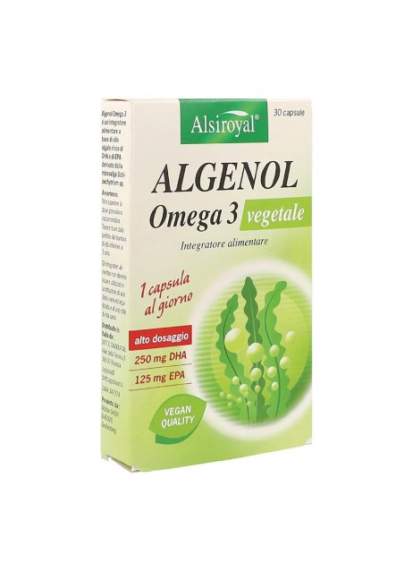 ALGENOL OMEGA 3 VEGETALE 30CPS