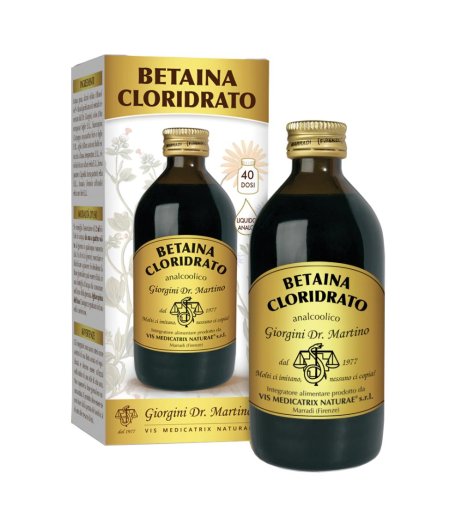 BETAINA CLORID ANALCO200ML GIORG