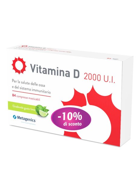 VITAMINA D2000UI 84CPR PRO-10%