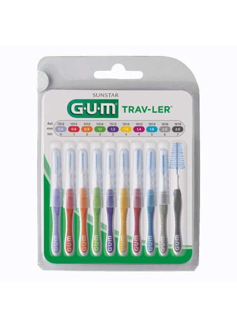 GUM TRAV/LER SCOVOLINI 10PZ