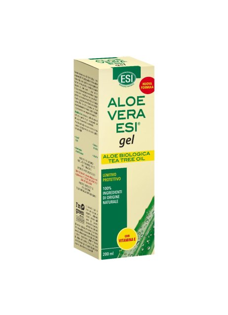 Esi Aloe Vera Gel Lenitivo/Protettivo Vitamina E/Tea Tree 200 ml