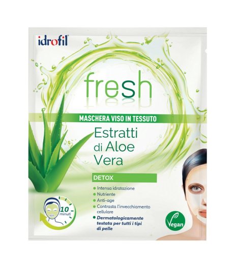 MASCHERA VISO TESSUTO FRESH