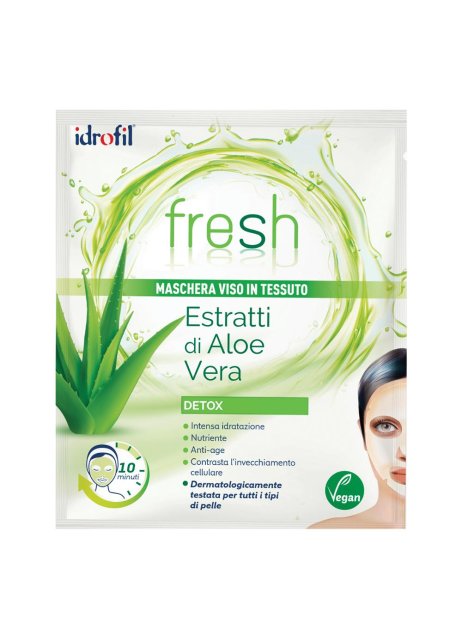 MASCHERA VISO TESSUTO FRESH