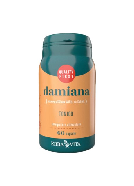 Damiana 60 capsule - Integratore per Contrastare la Stanchezza Fisica e Mentale