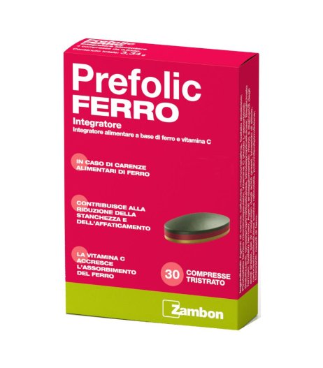 PREFOLIC FERRO 30CPR