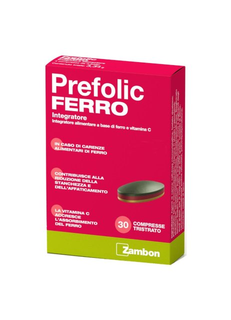 PREFOLIC FERRO 30CPR