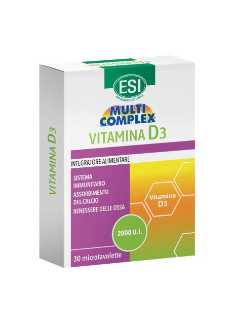 ESI MULTICOMPLEX VIT D3 30TAV