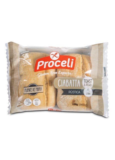 PROCELI Ciabatta Rustica 2x60g